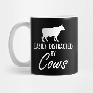 Cow - Easily distracted by cows b Mug